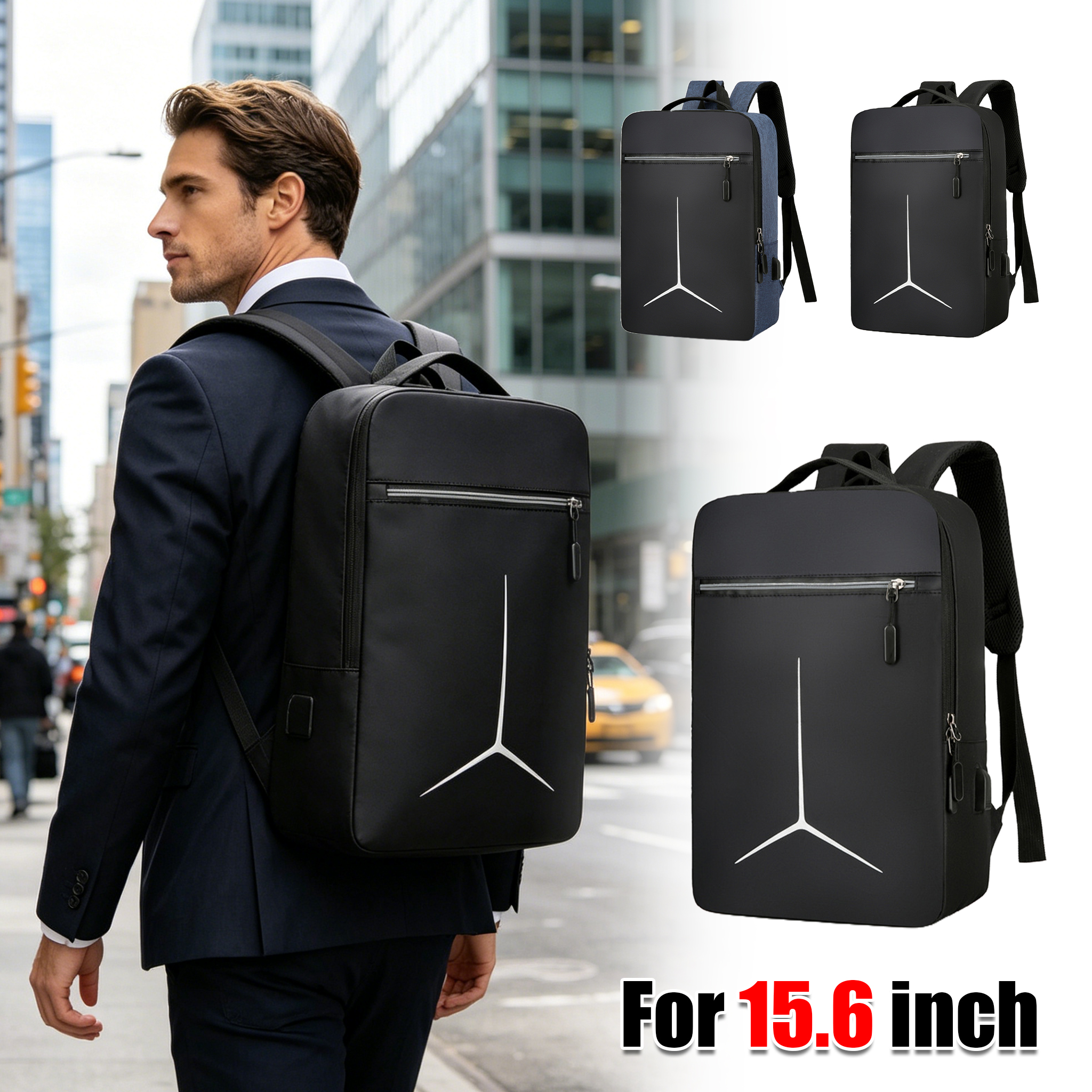 Travel Backpack Anti Theft - Antykradzieżowy, wodoodporny plecak na laptopa z