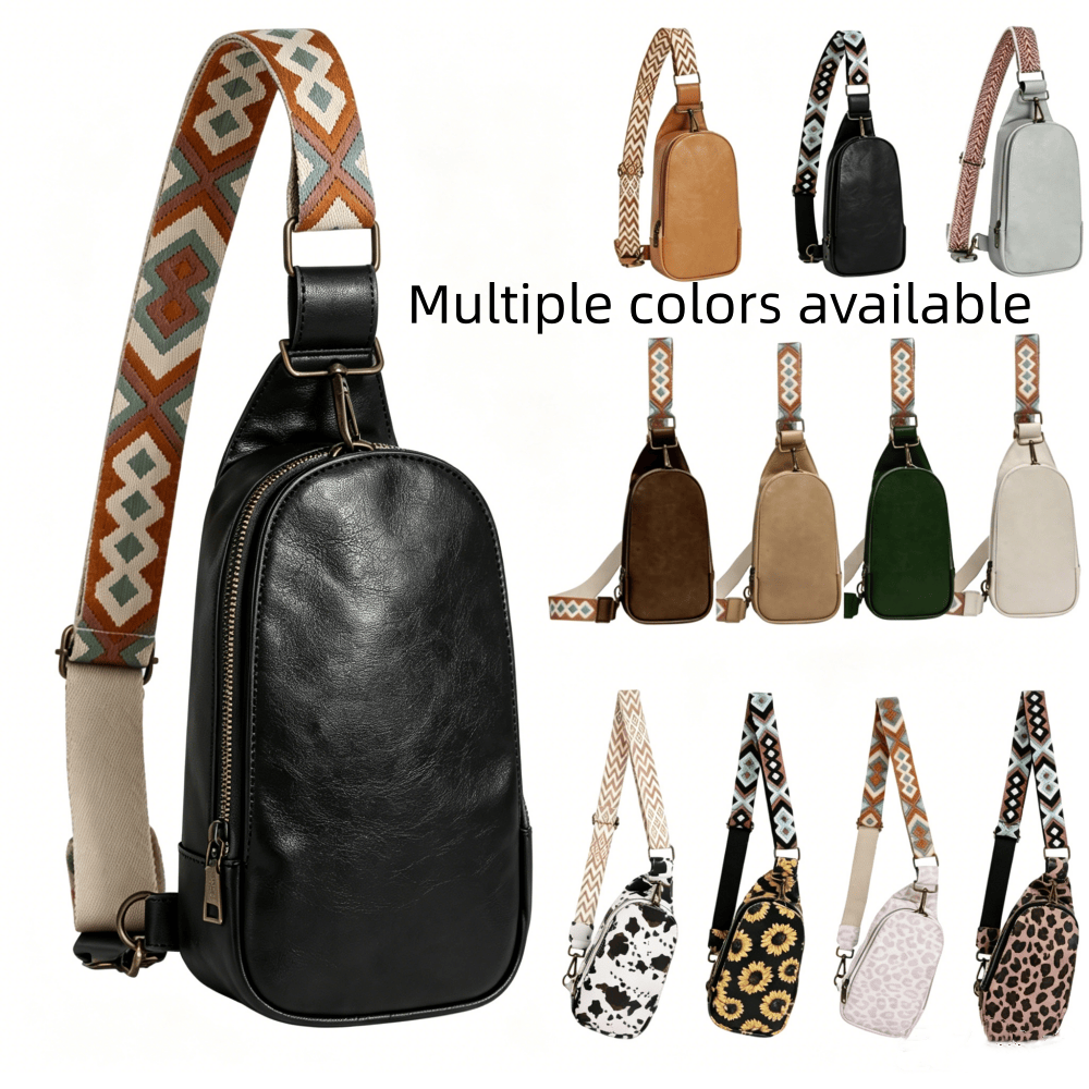 Sling Backpack Shoulder - 1 szt. Damska Mała Torebka na