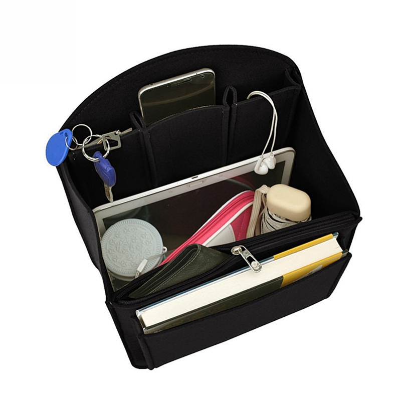 Backpack Insert Organizer - ABLN-2PCS Organizer do makijażu Filcowy wkładka