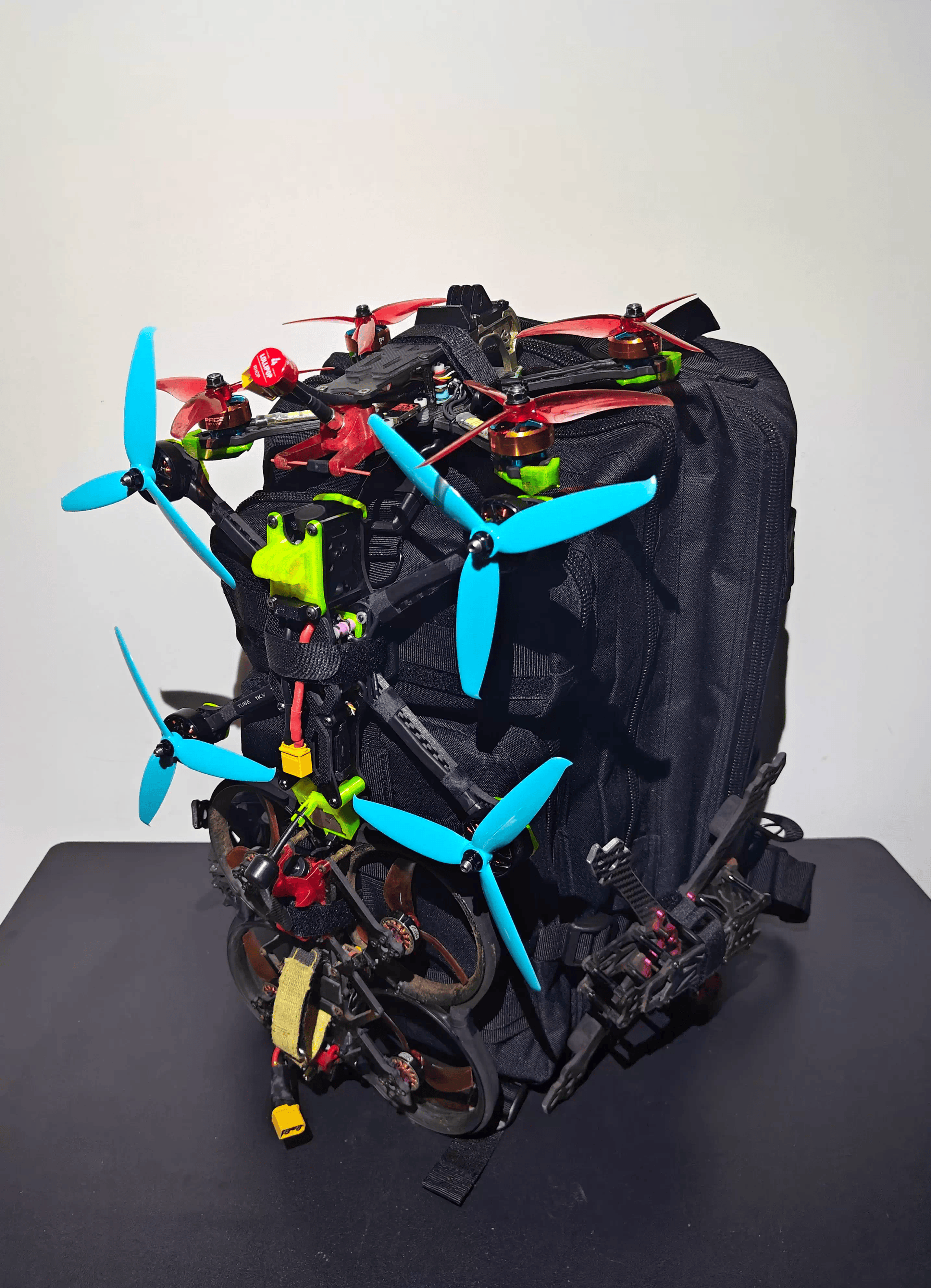 Rucksack Military Style - Plecak FPV Wojskowy Wiszący na Plecach