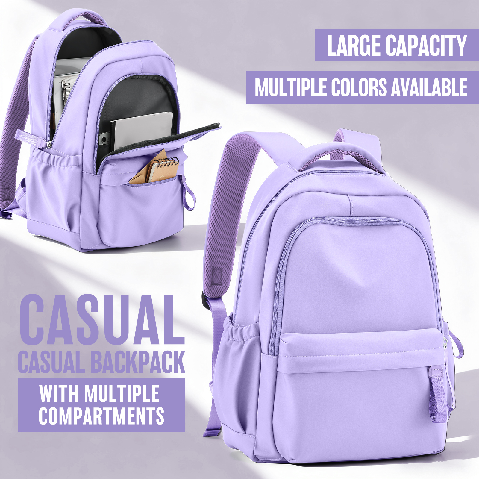 Canvas Backpack Casual - Plecaki szkolne dla nastolatków, plecak codzienny