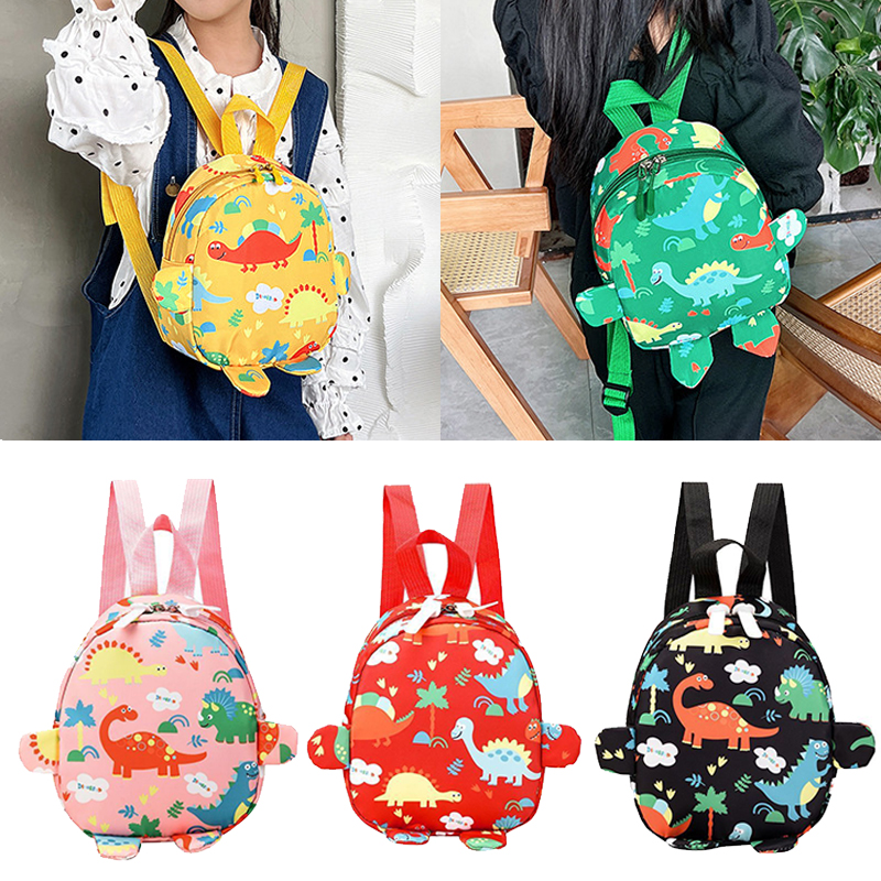 Travel Backpack Anti Theft - Śliczna torba dla dzieci Cartoon dinozaur