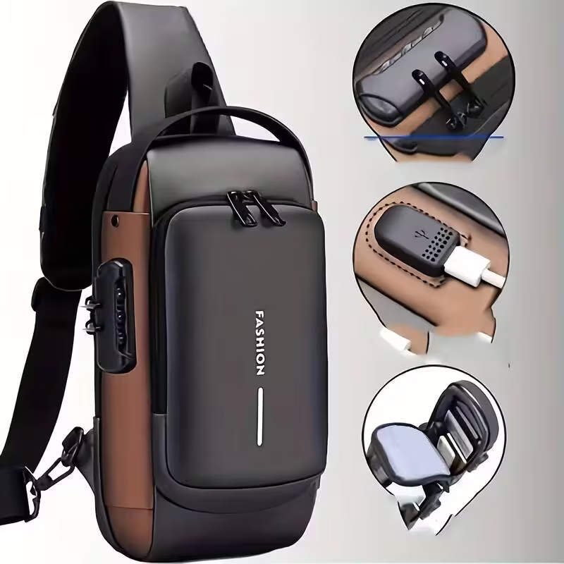 Travel Backpack Anti Theft - Plecak motocyklowy antykradzieżowy z zamkami błyskawicznymi