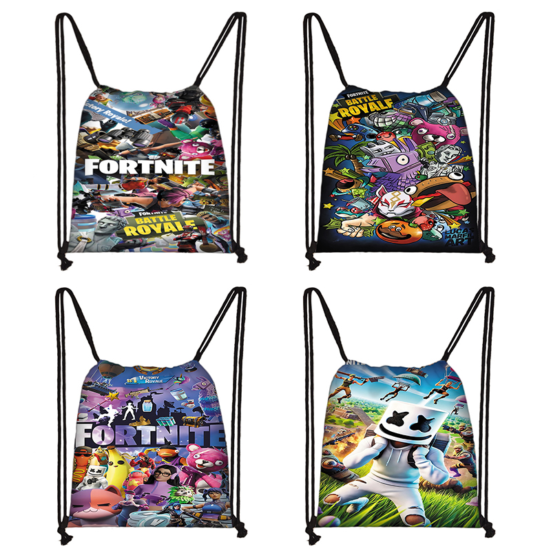 Fashion Backpack Women - Dziecięcy plecak ze sznurkiem, z nadrukiem,