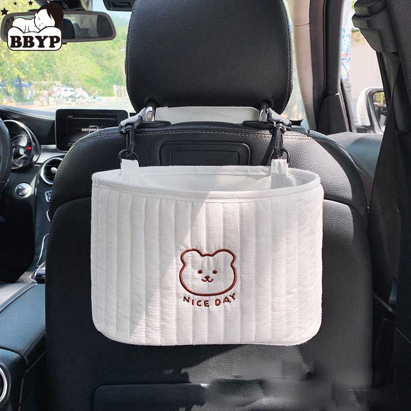 Backpack Diaper Bag - 2 szt. Oparcie siedzenia samochodu kreskówka