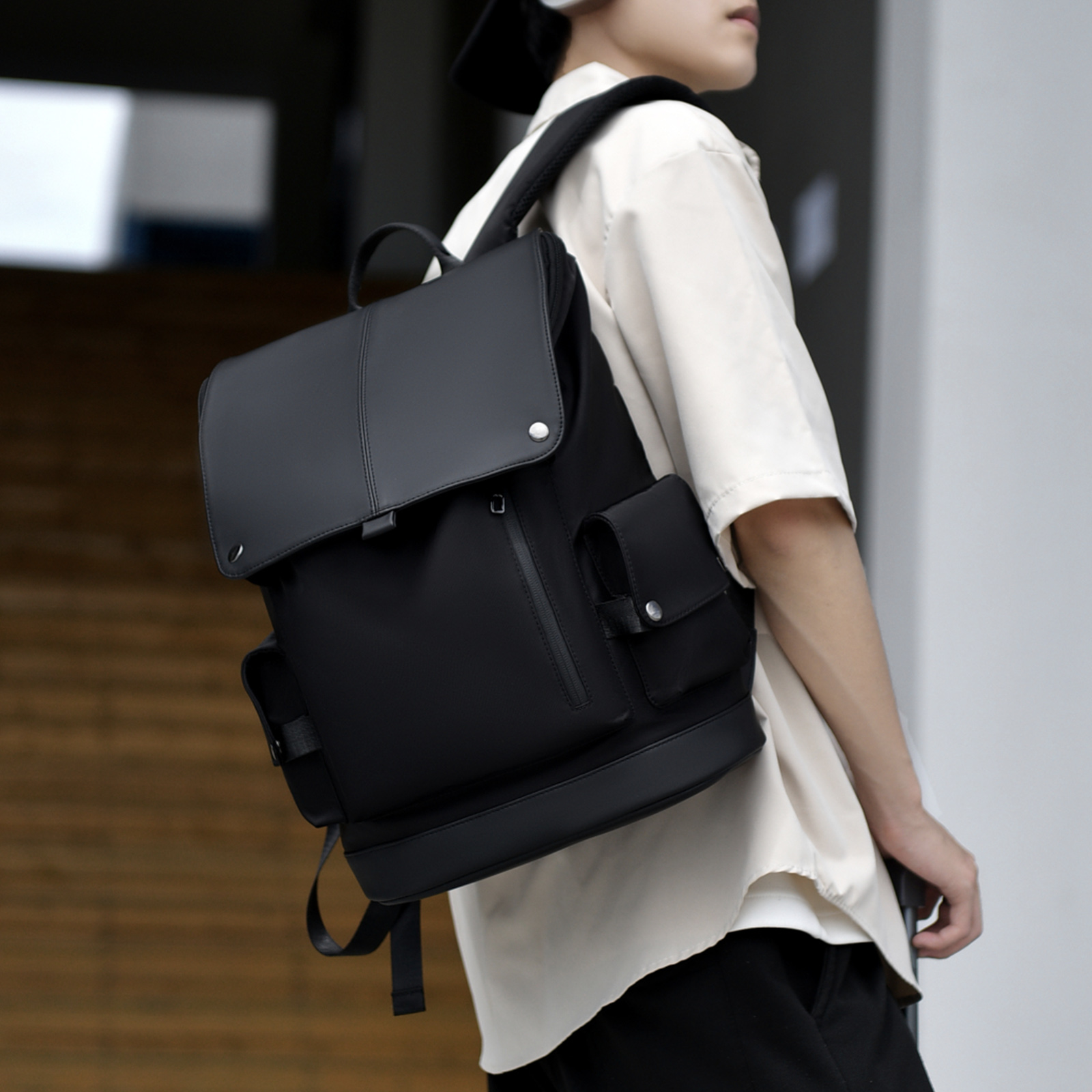 Hiking Backpack Waterproof - Plecak na laptopa 15,6 cala, wodoodporny