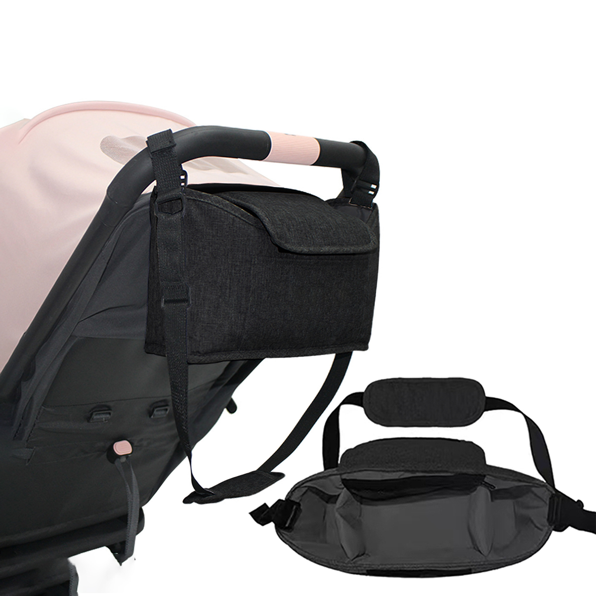 Backpack Diaper Bag - Torba do przechowywania wózka dziecięcego, wielofunkcyjna,