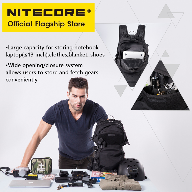 NITECORE BP20 20L plecak podró – Rucksack Military Style recenzja i cena