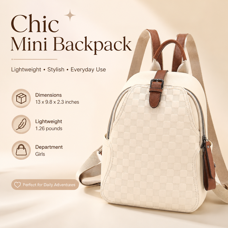 Uroczy mini plecak dla dziewcz – Mini Backpack Purse recenzja i cena