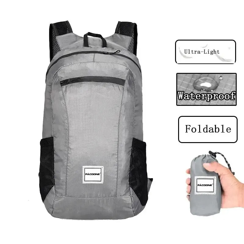 Outdoor Hiking Bag 20L Lekki p – Foldable Backpack Small recenzja i cena