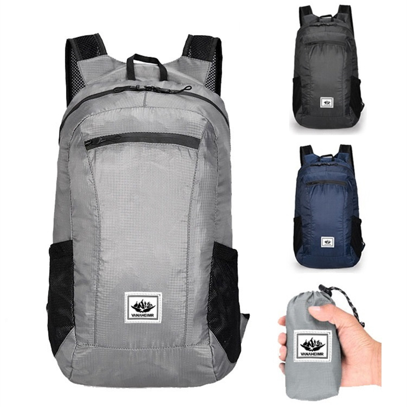 Torba turystyczna na zewnątrz  – Foldable Backpack Small recenzja i cena