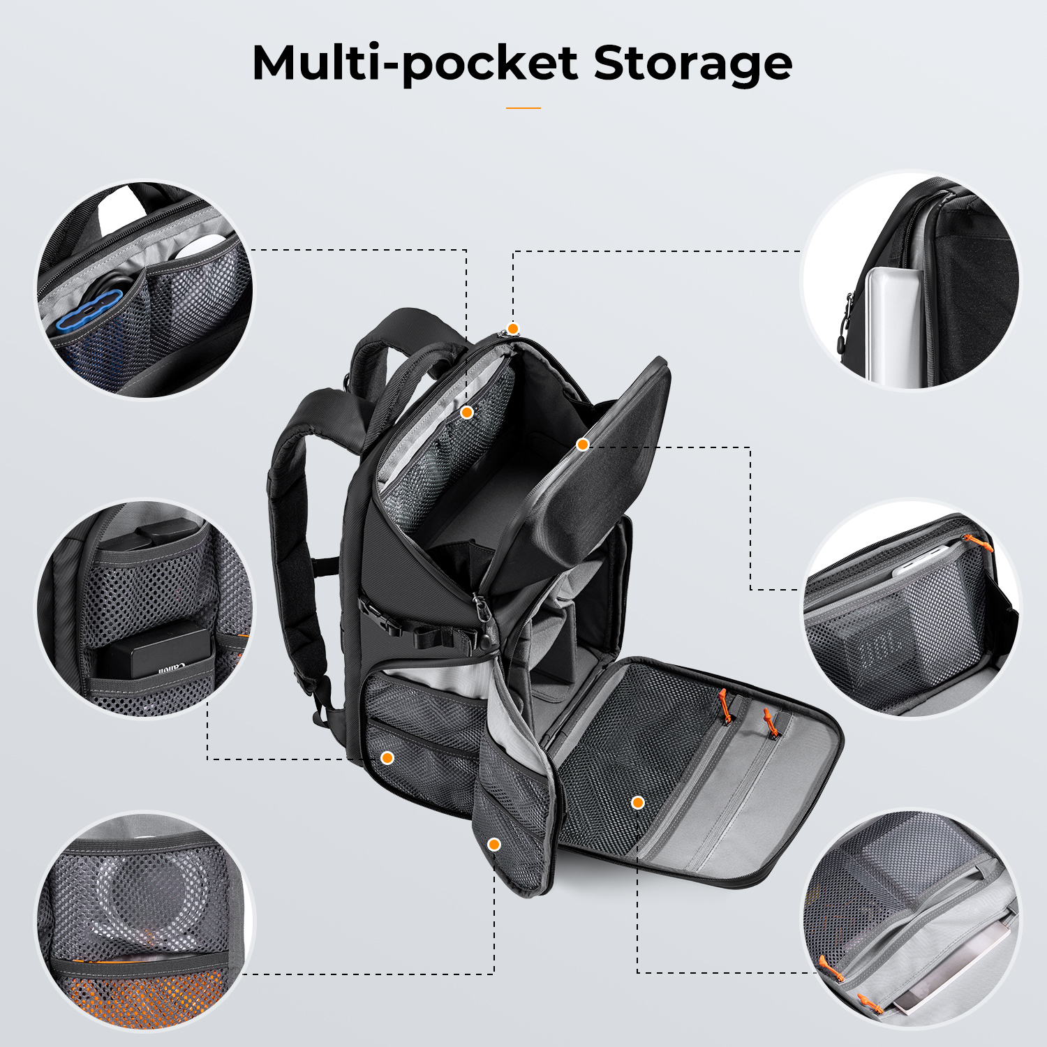 Plecak fotograficzny K&F CONCE – Laptop Backpack 15.6 recenzja i cena