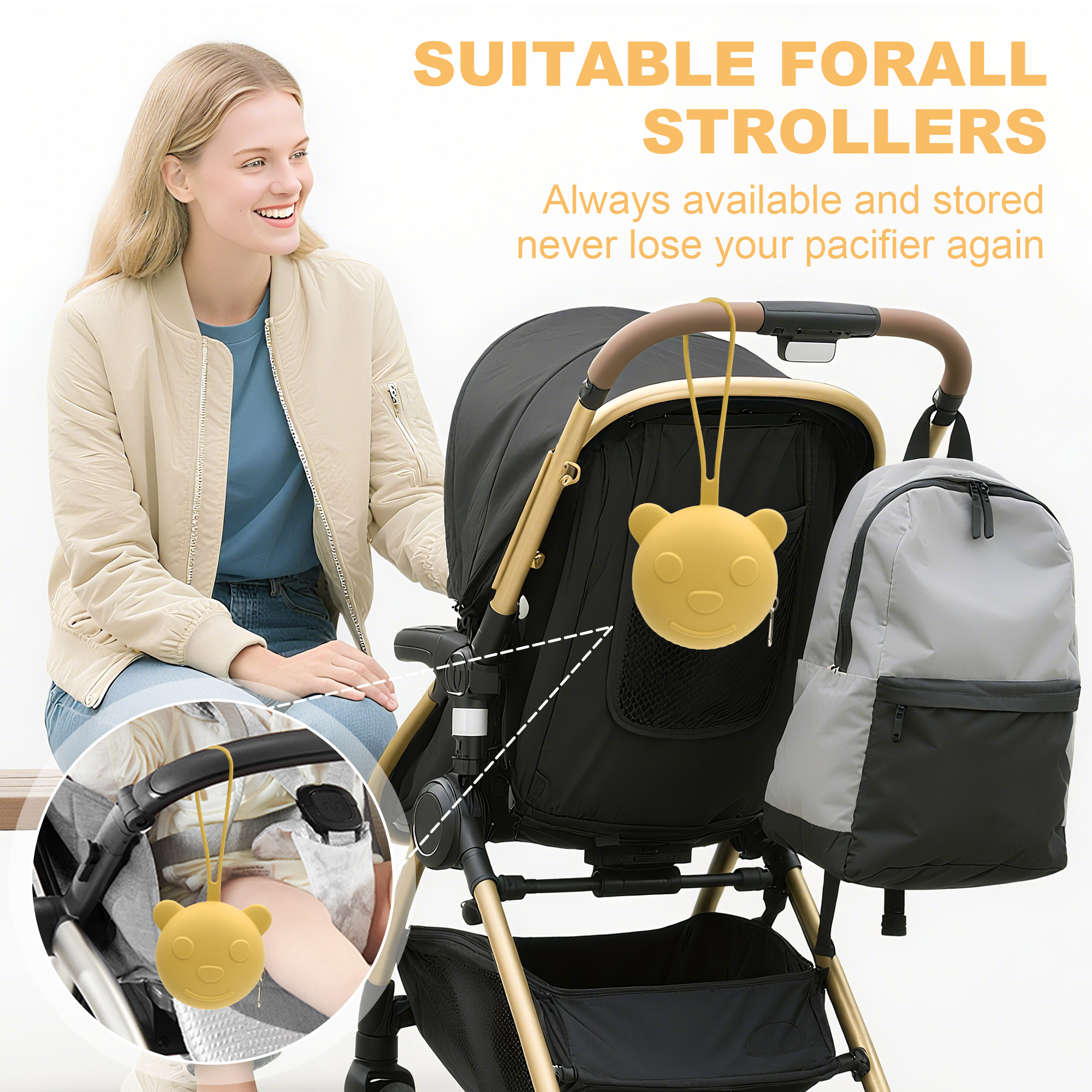 Przenośny silikonowy woreczek  – Backpack Diaper Bag recenzja i cena