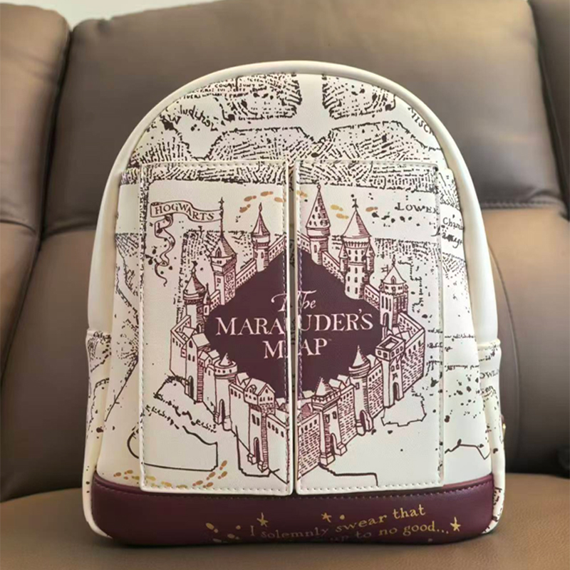 Torba na ramię z nadrukiem map – Mini Backpack Purse recenzja i cena