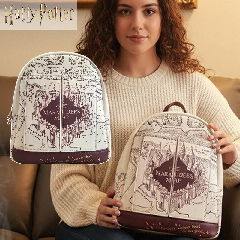 Torba na ramię z nadrukiem map – Mini Backpack Purse recenzja i cena