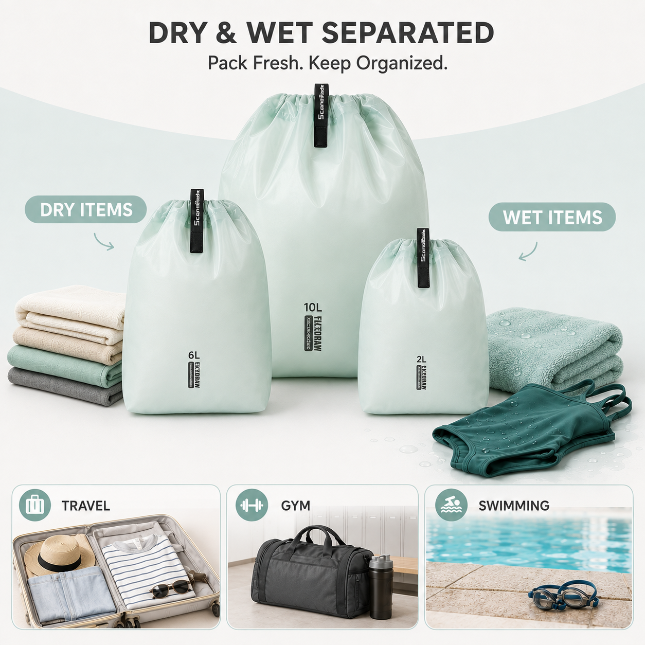 Wodoodporna torba o dużej poje – Hiking Backpack Waterproof recenzja i cena
