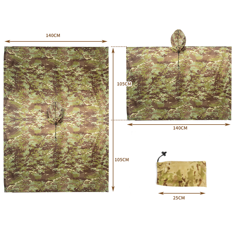 Nieprzepuszczalne płaszcze prz – Rain Cover Backpack recenzja i cena