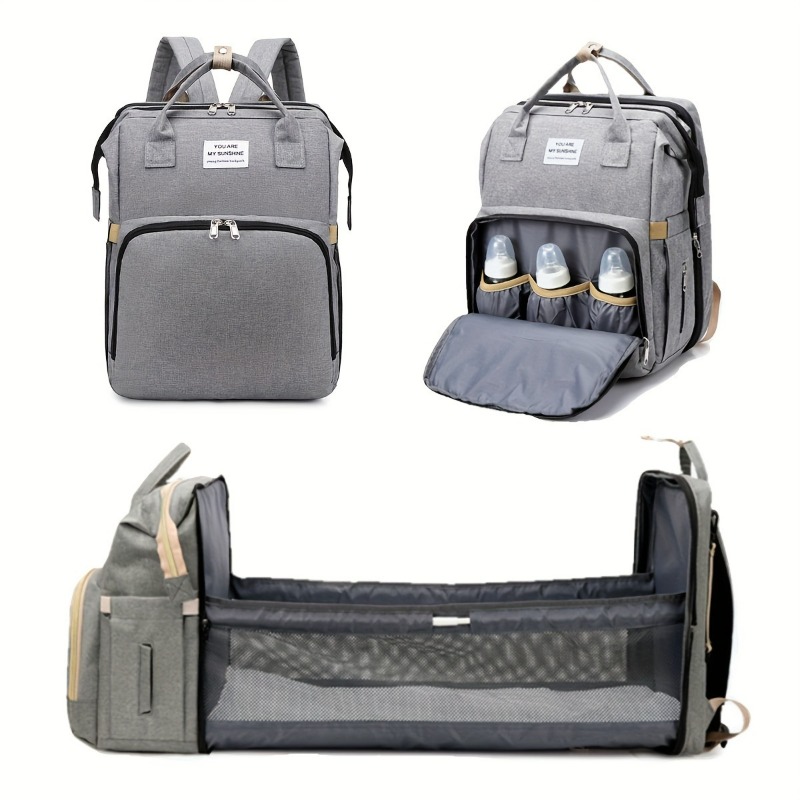 Modna składana łóżeczko dla ni – Backpack Diaper Bag recenzja i cena
