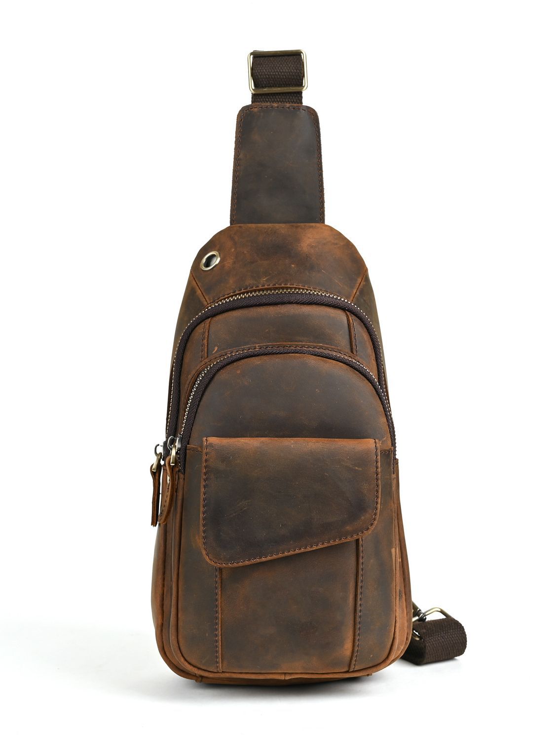 Luksusowa, wielofunkcyjna męsk – Leather Backpack Vintage recenzja i cena