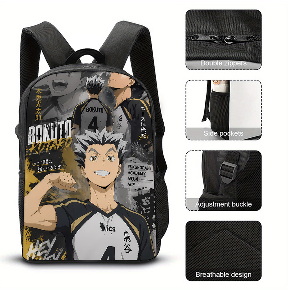 Plecak Anime Haikyuu dla dziec – School Backpack Teen recenzja i cena