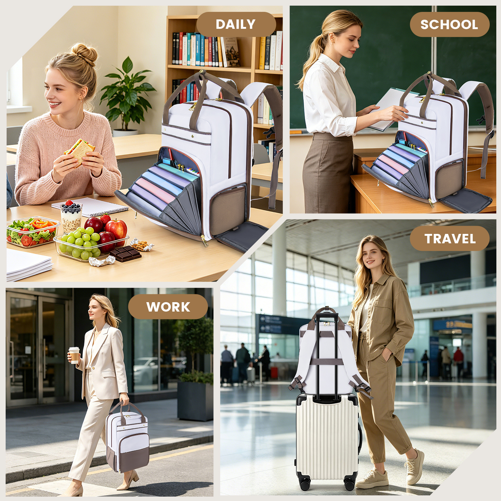 Plecak nauczycielski z torbą n – Laptop Backpack 15.6 recenzja i cena