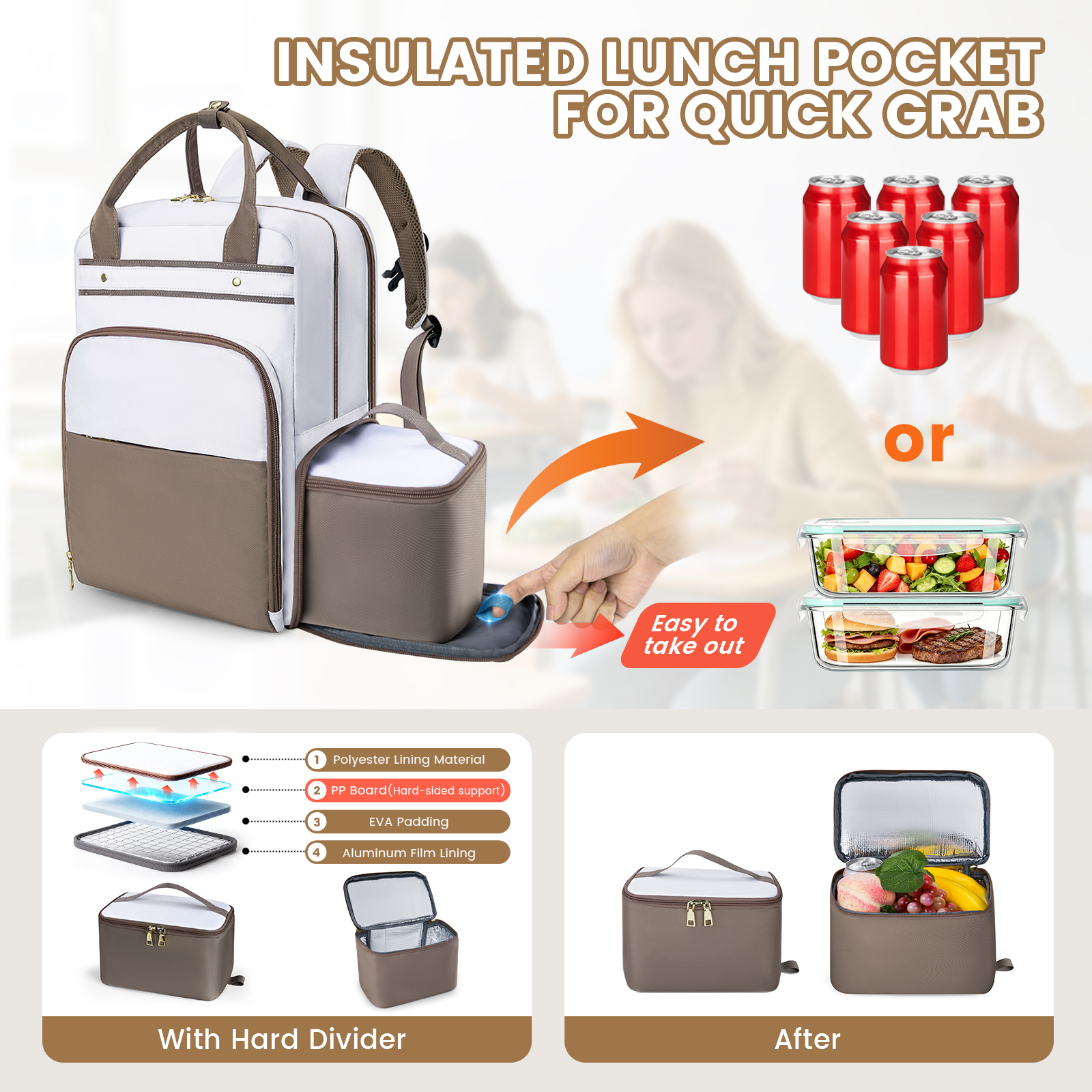 Plecak nauczycielski z torbą n – Laptop Backpack 15.6 recenzja i cena