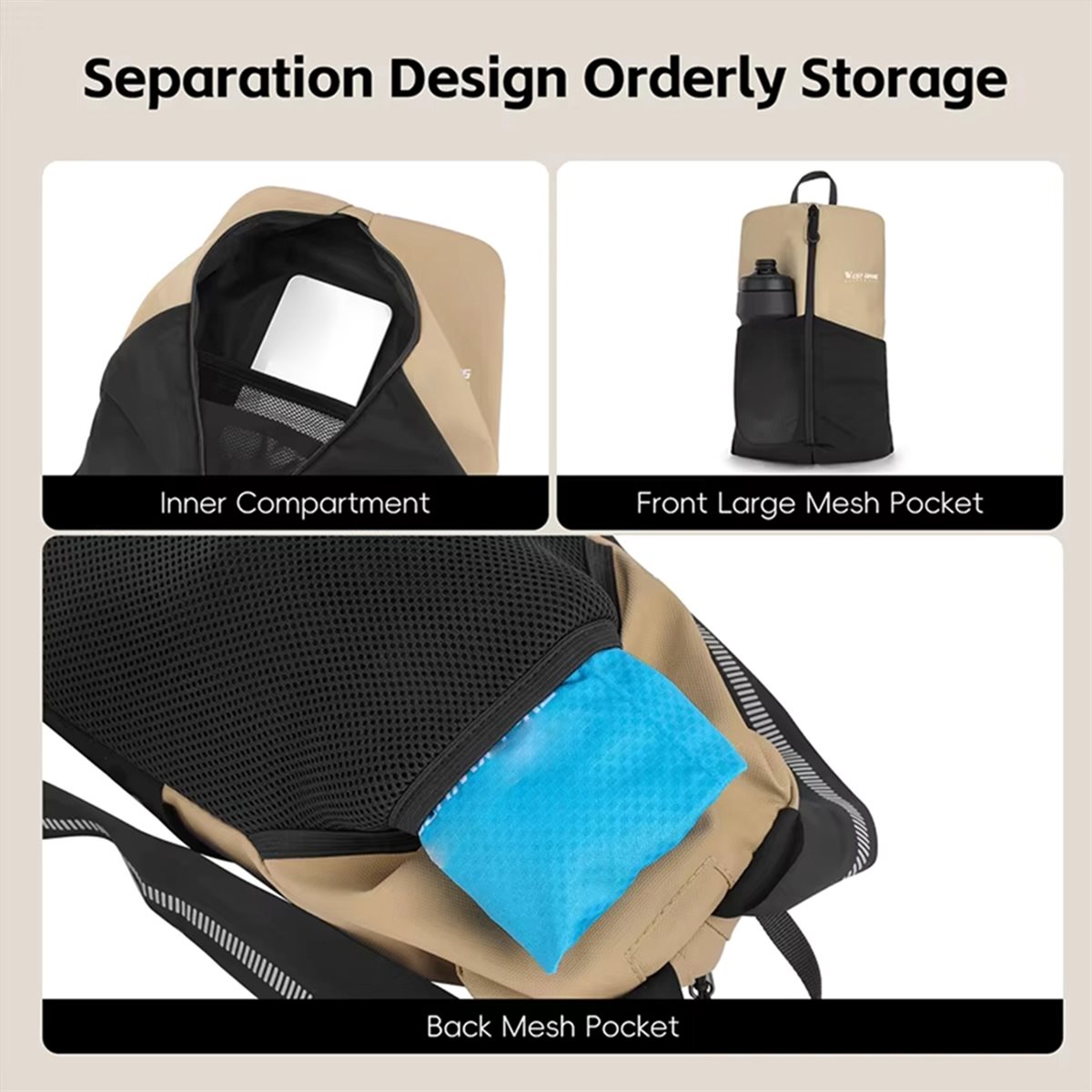 Plecak rowerowy A61P, duża poj – Hiking Backpack Waterproof recenzja i cena