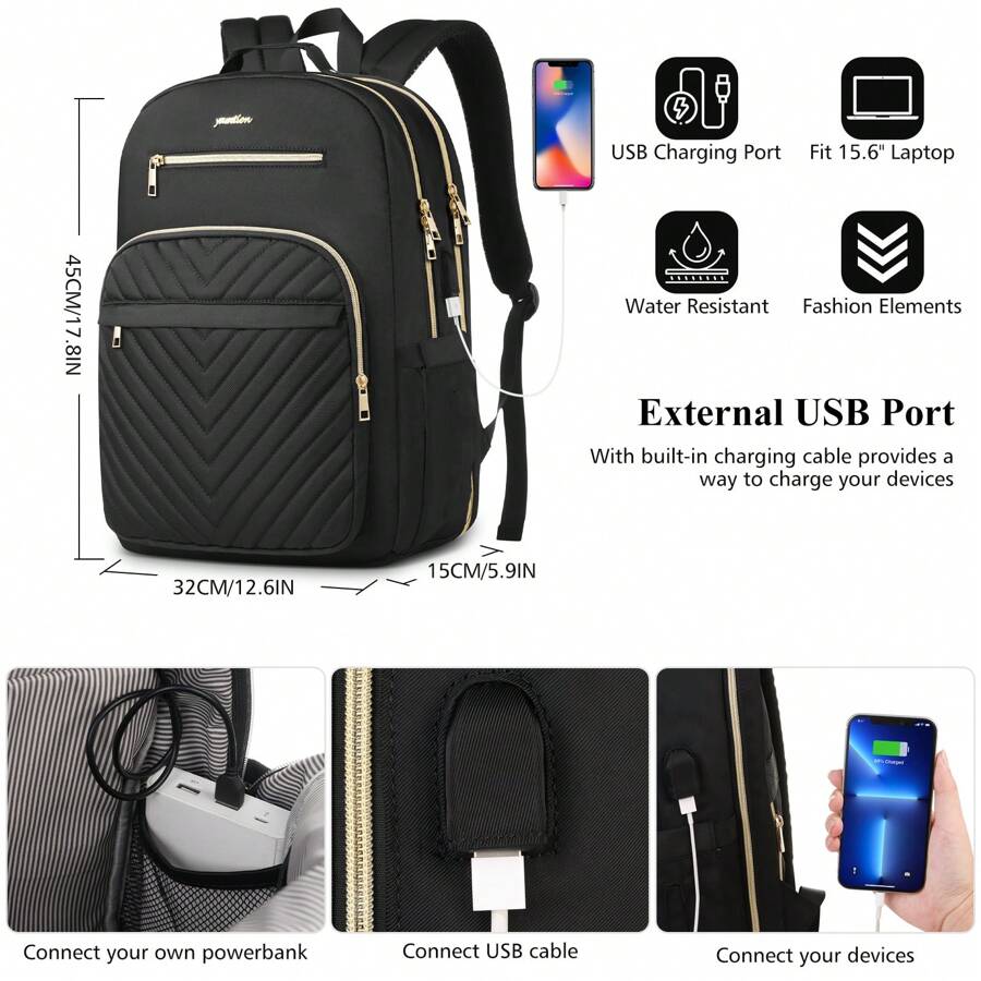 Plecak na laptopa damski, plec – School Backpack Teen recenzja i cena