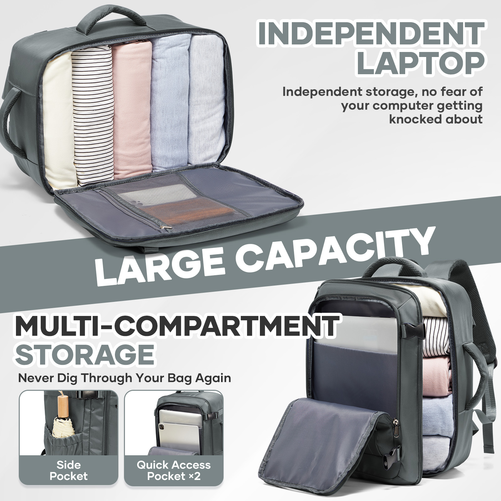 Torby podręczne Ryanair 40x30x – Canvas Backpack Casual recenzja i cena
