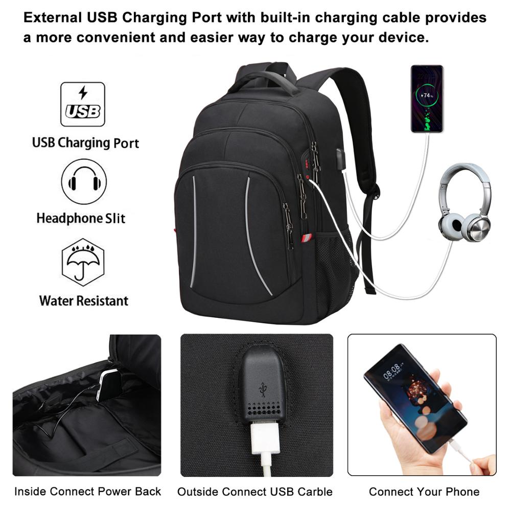 Mężczyźni wielofunkcyjny podró – Laptop Backpack 15.6 recenzja i cena