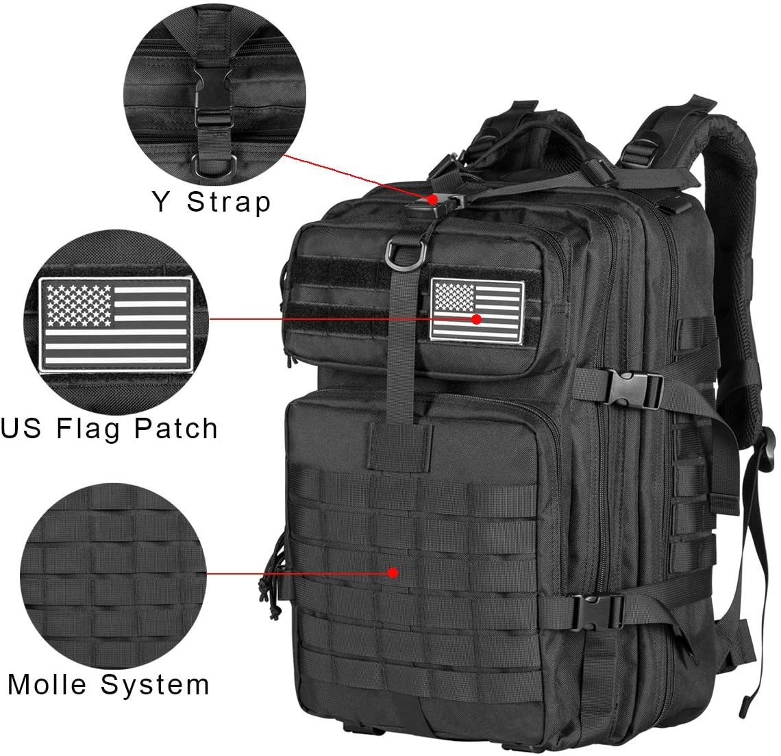 Plecak Taktyczny Wojskowy AA 6 – Rucksack Military Style recenzja i cena