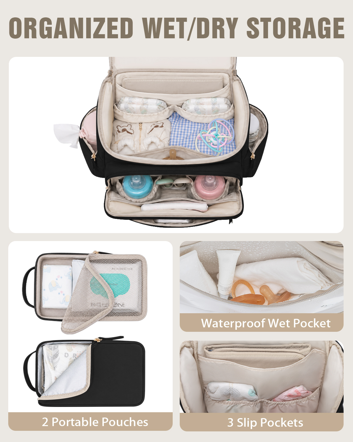 Wodoodporny plecak na pieluchy – Backpack Diaper Bag recenzja i cena