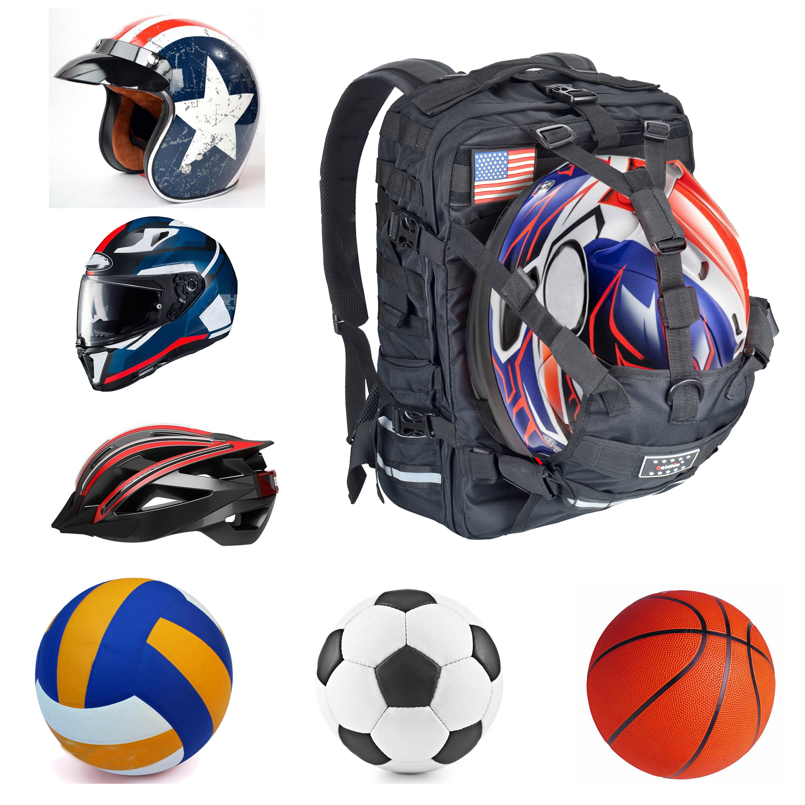 Plecak na kask motocyklowy Wod – Rucksack Military Style recenzja i cena