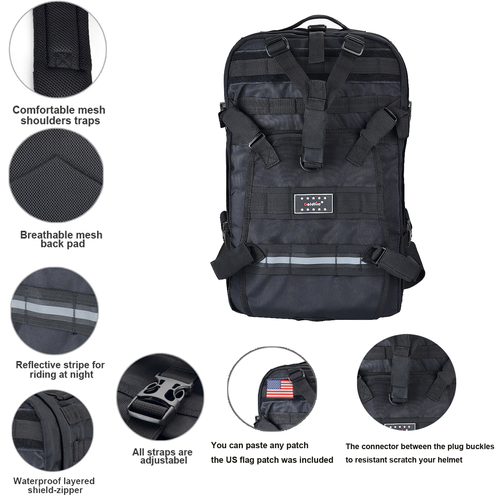 Plecak na kask motocyklowy Wod – Rucksack Military Style recenzja i cena