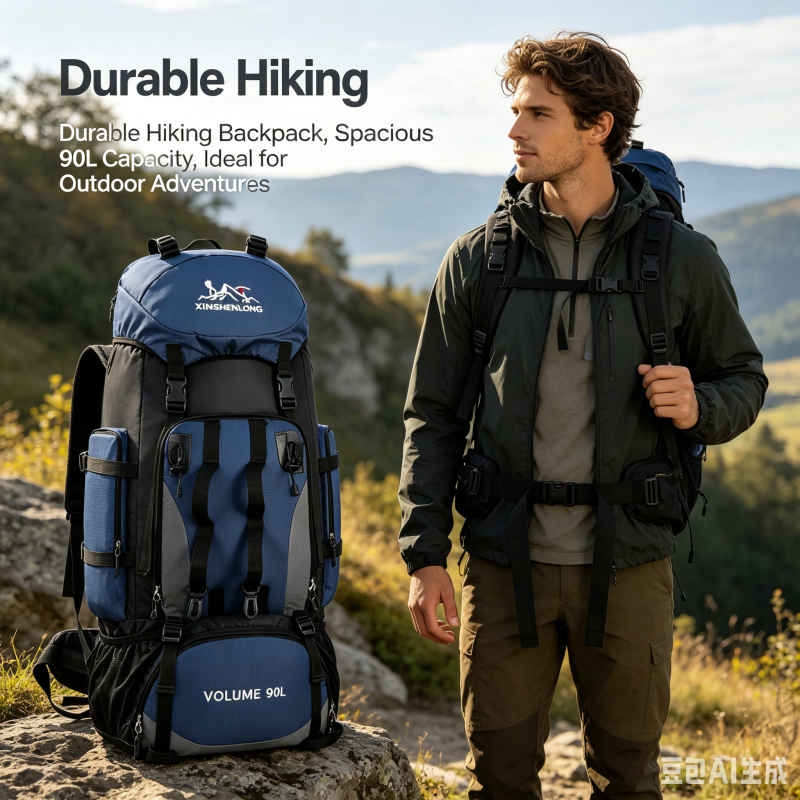 Duży plecak turystyczny 90L, w – Rucksack Military Style recenzja i cena