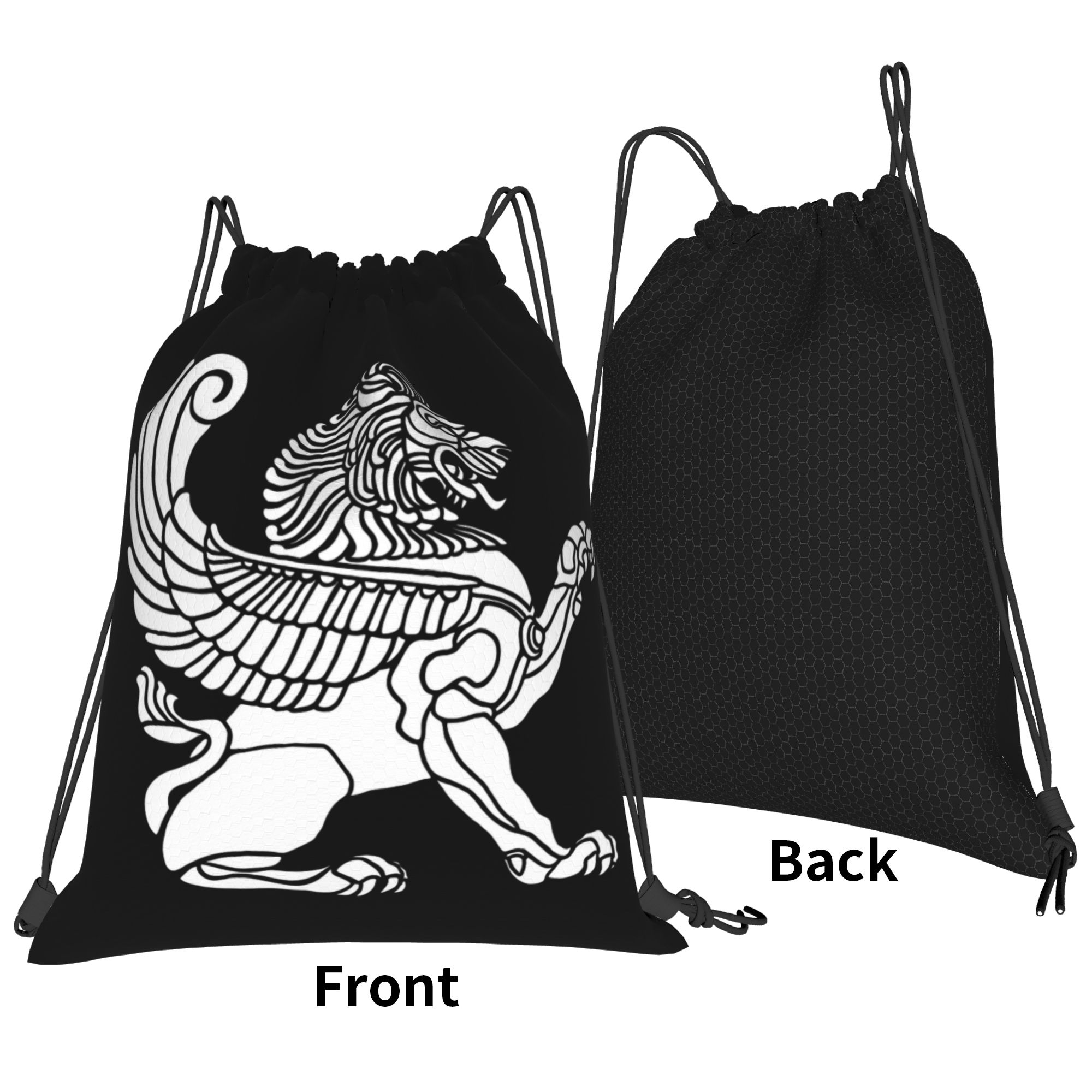 Plecak ze sznurkiem z motywem  – Drawstring Gym Bag recenzja i cena
