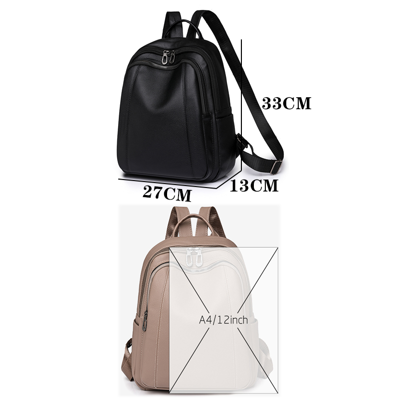 Wysokiej jakości skórzany plec – Mini Backpack Purse recenzja i cena