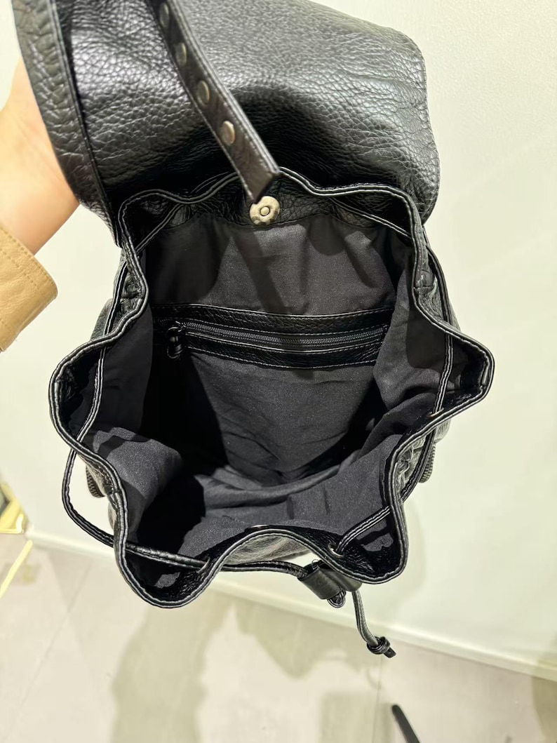 Gotycka Punkowa Torba na Ramię – Leather Backpack Vintage recenzja i cena
