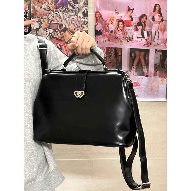 Vintage Czarna Y2k Mochila Dam – Leather Backpack Vintage recenzja i cena