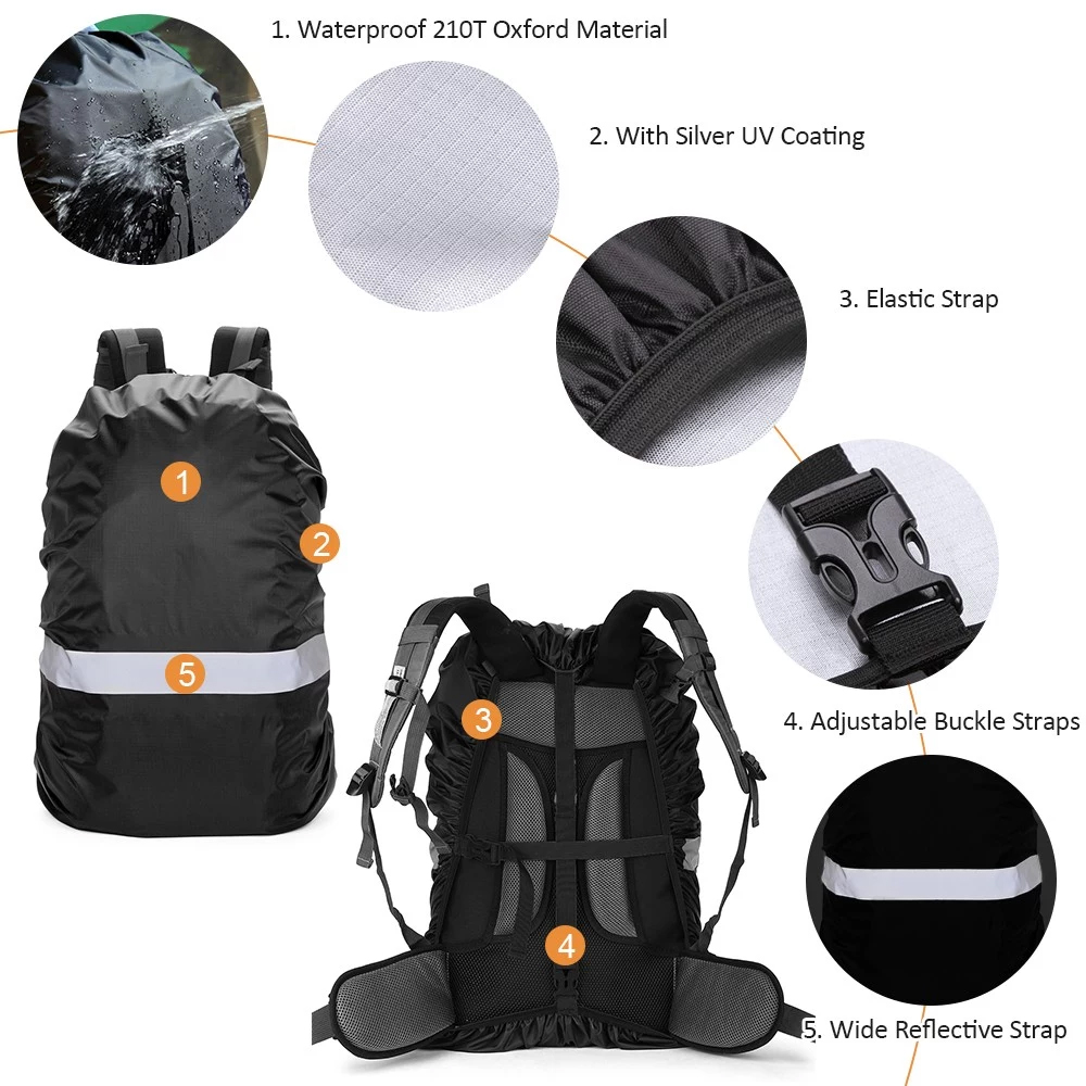 1 szt. Ulepszony wodoodporny p – Rain Cover Backpack recenzja i cena