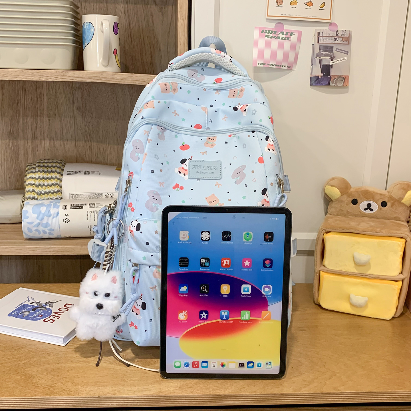 Uroczy plecak z nadrukiem zwie – School Backpack Teen recenzja i cena