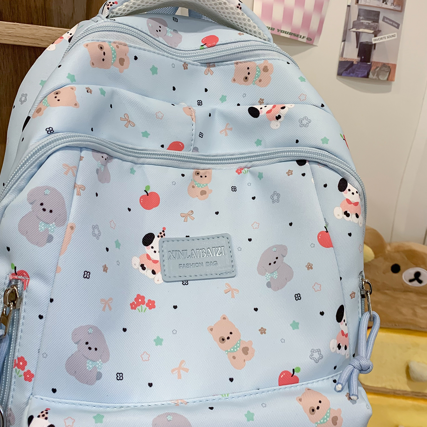Uroczy plecak z nadrukiem zwie – School Backpack Teen recenzja i cena