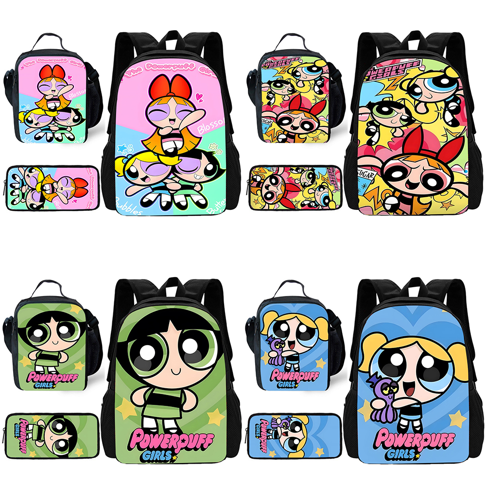 Dziecko śliczne Anime Powerpuf – School Backpack Teen recenzja i cena