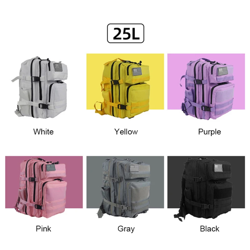 Plecak Taktyczny 25L/45L 3P Mę – Rucksack Military Style recenzja i cena
