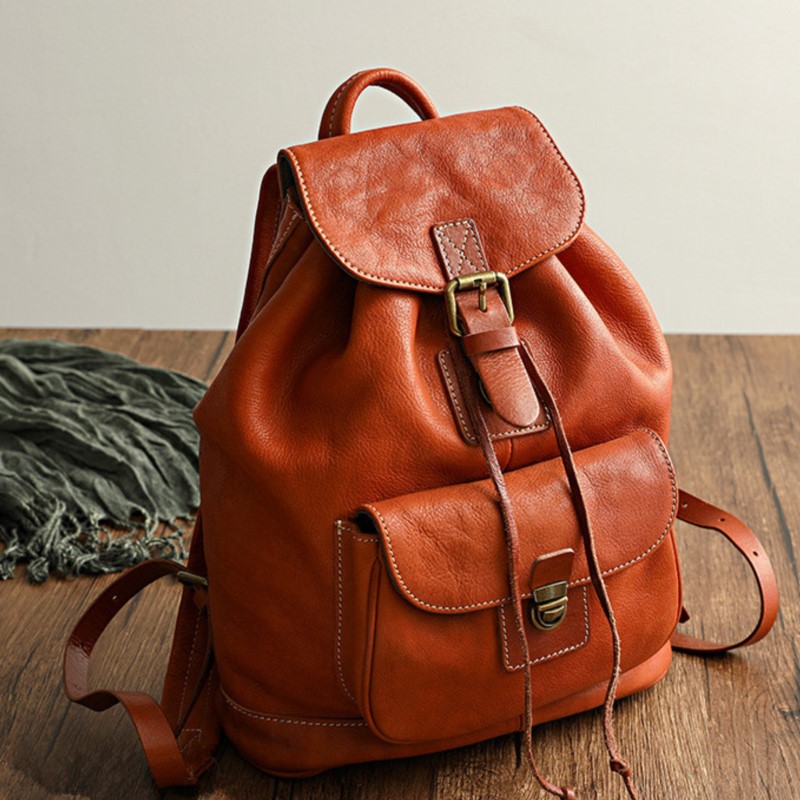 Johnature Torba Podróżna Rekre – Leather Backpack Vintage recenzja i cena