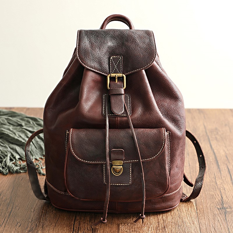 Johnature Torba Podróżna Rekre – Leather Backpack Vintage recenzja i cena