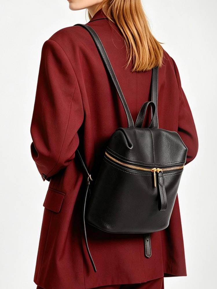 Plecak damski Zency z prawdziw – Leather Backpack Vintage recenzja i cena