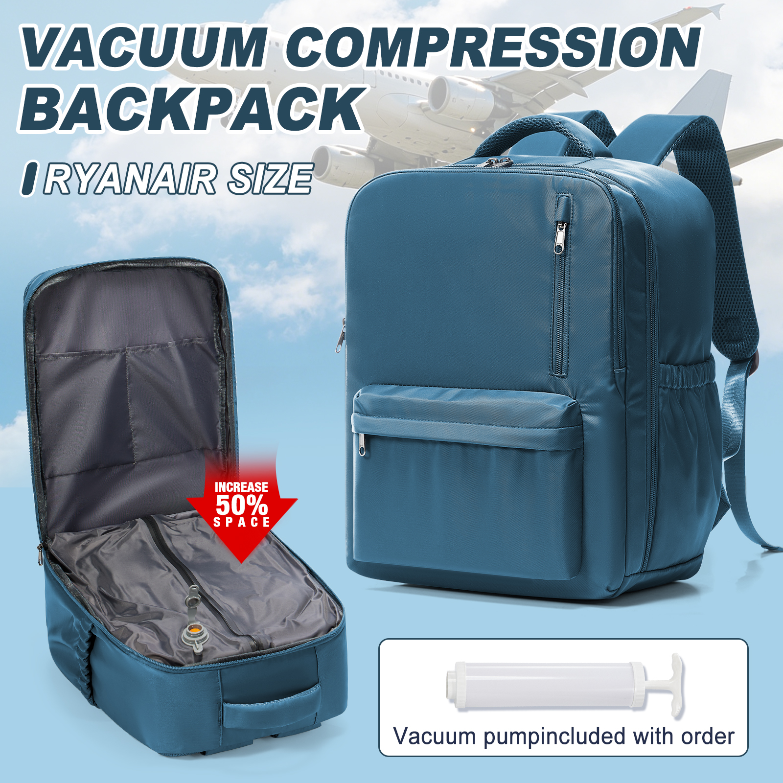 Plecak podręczny Ryanair 40x30 – Canvas Backpack Casual recenzja i cena