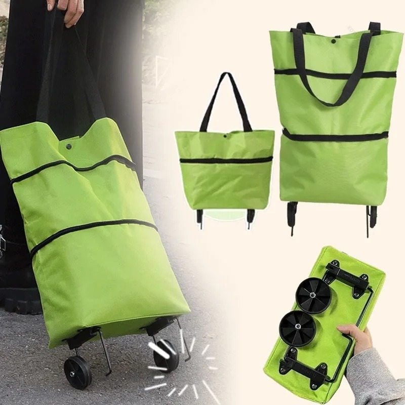 Lekki składany wózek na kółkac – Foldable Backpack Small recenzja i cena
