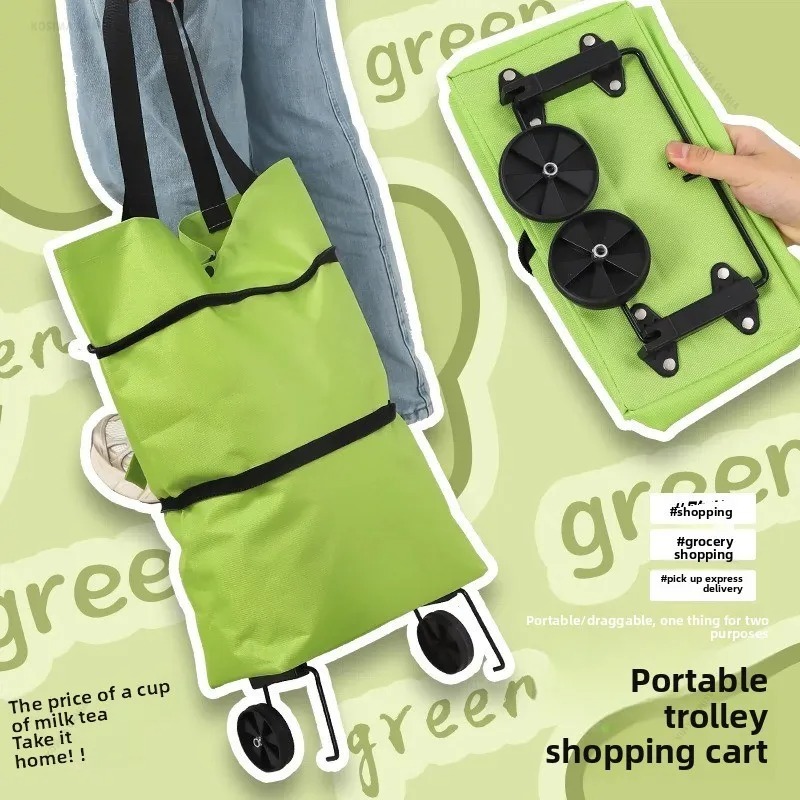 Lekki składany wózek na kółkac – Foldable Backpack Small recenzja i cena